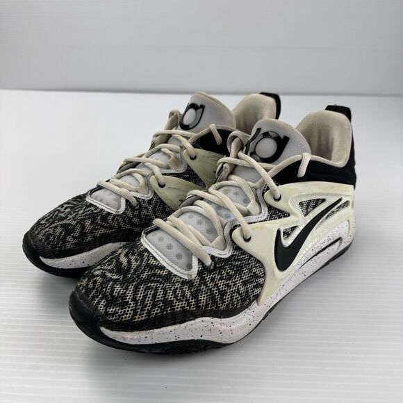 Nike KD 14 Basketball Shoes Men’s 9 Black White DO9826-100 Kevin Durant - Picture 11 of 13